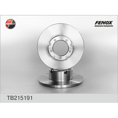 Foto Disco  freno FENOX TB215191