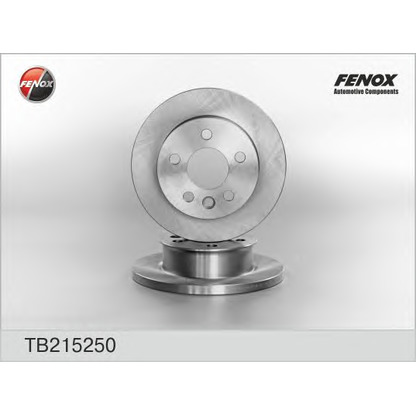 Photo Brake Disc FENOX TB215250