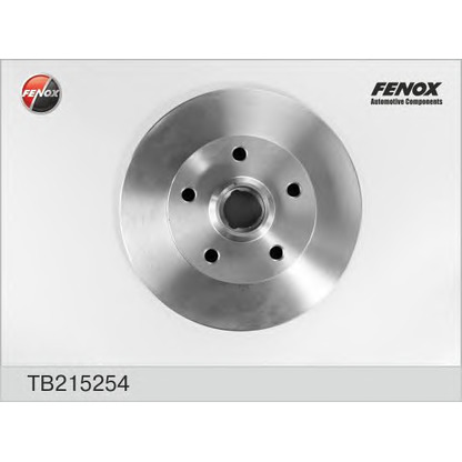 Photo Brake Disc FENOX TB215254