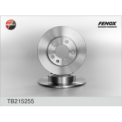 Photo Brake Disc FENOX TB215255
