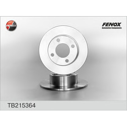 Photo Brake Disc FENOX TB215364