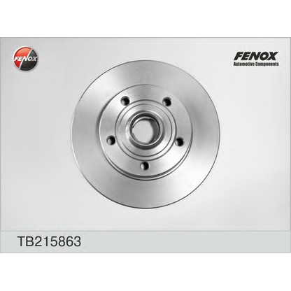 Photo Brake Disc FENOX TB215863