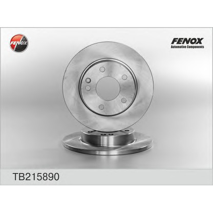 Foto Disco  freno FENOX TB215890