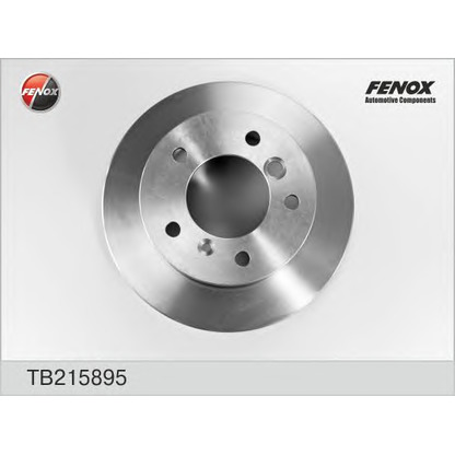 Foto Disco de freno FENOX TB215895