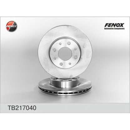 Photo Disque de frein FENOX TB217040