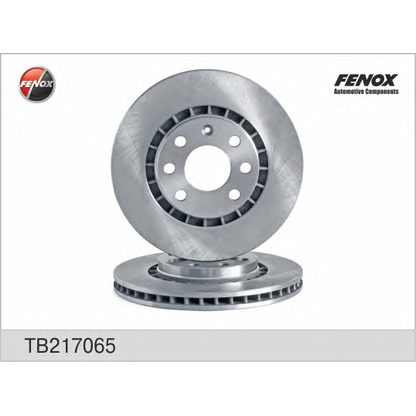Photo Disque de frein FENOX TB217065