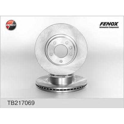 Photo Disque de frein FENOX TB217069