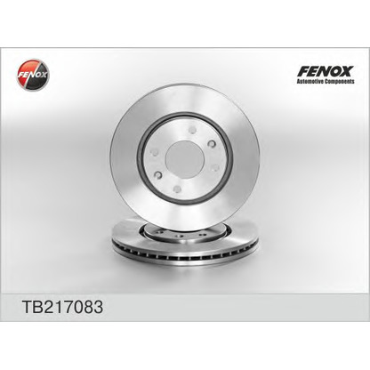 Photo Disque de frein FENOX TB217083