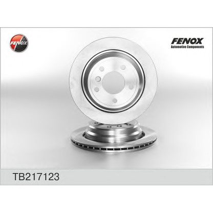Photo Disque de frein FENOX TB217123