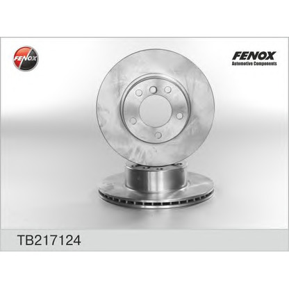 Photo Brake Disc FENOX TB217124