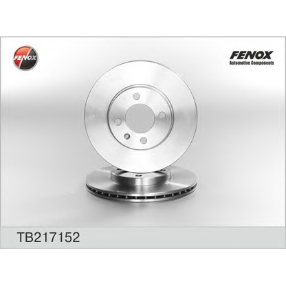 Photo Disque de frein FENOX TB217152