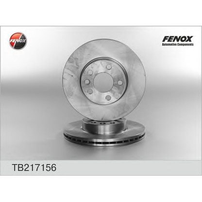 Foto Disco de freno FENOX TB217156