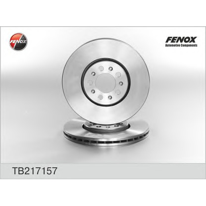 Photo Disque de frein FENOX TB217157