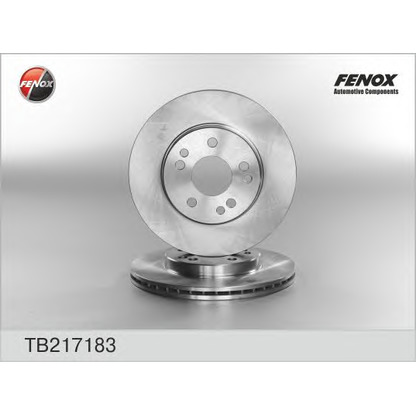 Foto Disco de freno FENOX TB217183