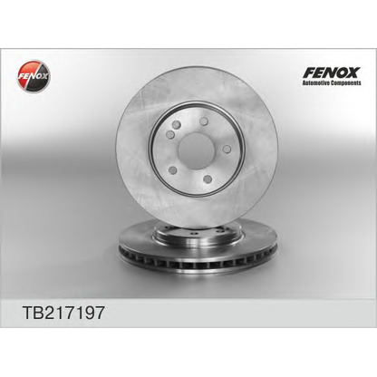 Photo Disque de frein FENOX TB217197