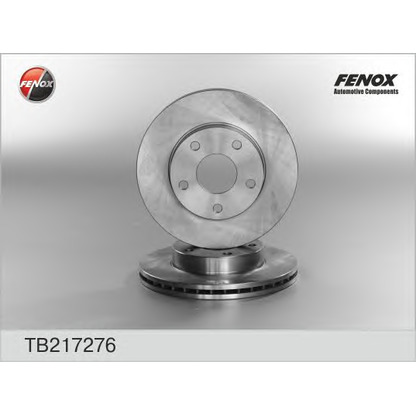 Photo Disque de frein FENOX TB217276