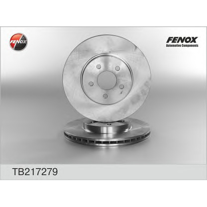 Photo Brake Disc FENOX TB217279