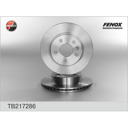 Photo Disque de frein FENOX TB217286