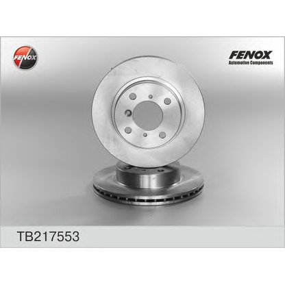 Photo Brake Disc FENOX TB217553