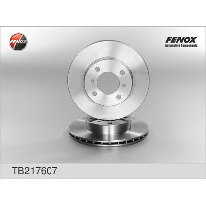 Photo Disque de frein FENOX TB217607