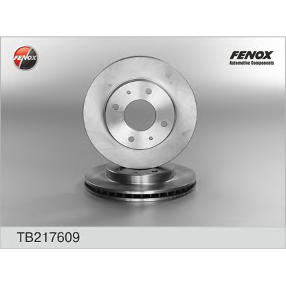 Photo Disque de frein FENOX TB217609