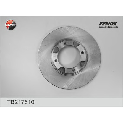 Photo Disque de frein FENOX TB217610