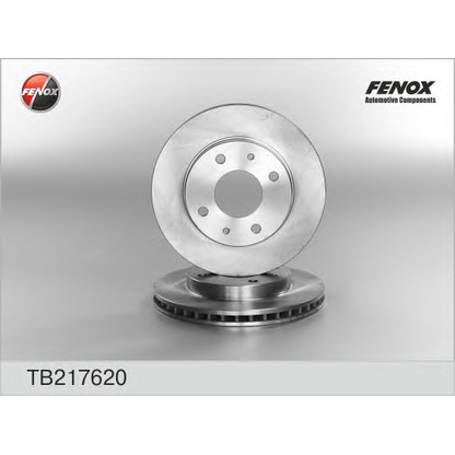 Photo Disque de frein FENOX TB217620
