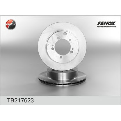 Photo Brake Disc FENOX TB217623