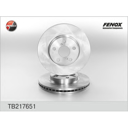Photo Brake Disc FENOX TB217651