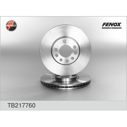 Photo Disque de frein FENOX TB217760