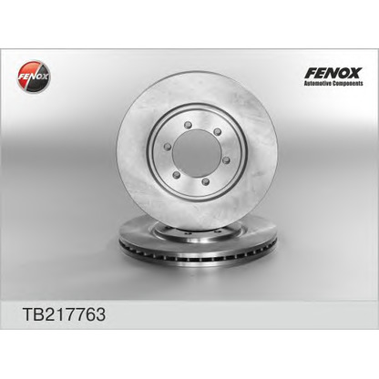 Photo Brake Disc FENOX TB217763