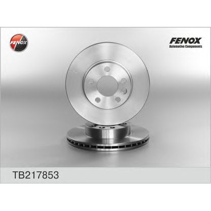 Photo Disque de frein FENOX TB217853