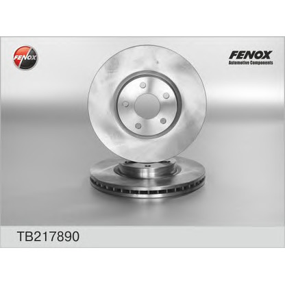 Photo Brake Disc FENOX TB217890
