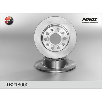 Photo Brake Disc FENOX TB218000