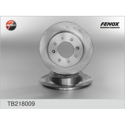 Photo Brake Disc FENOX TB218009