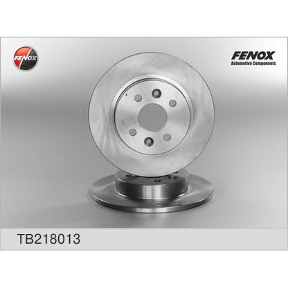 Photo Disque de frein FENOX TB218013