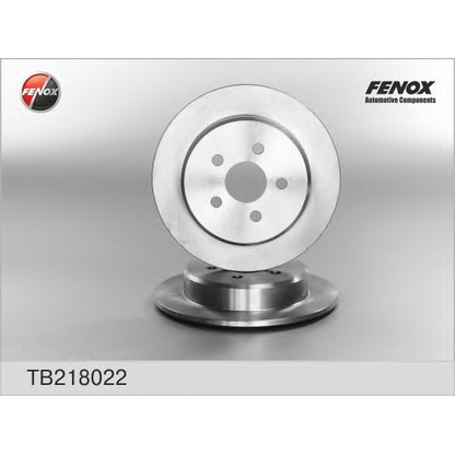 Photo Brake Disc FENOX TB218022