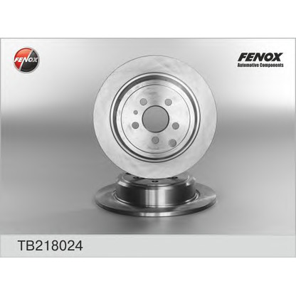 Photo Brake Disc FENOX TB218024