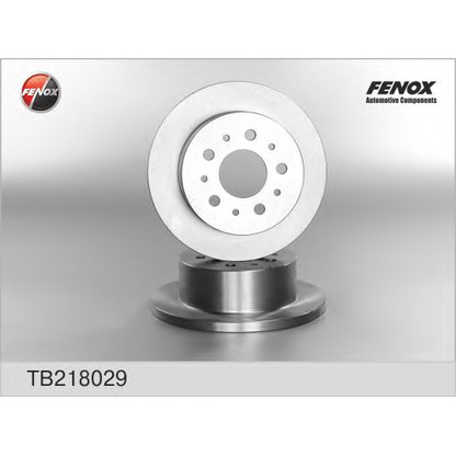 Photo Disque de frein FENOX TB218029