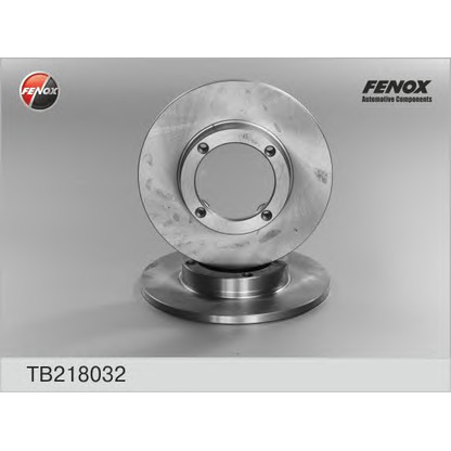 Photo Disque de frein FENOX TB218032