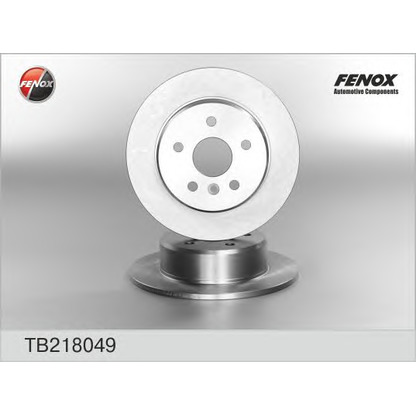 Photo Brake Disc FENOX TB218049