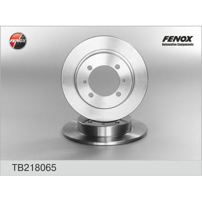 Photo Disque de frein FENOX TB218065