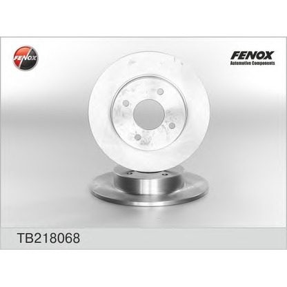 Photo Brake Disc FENOX TB218068