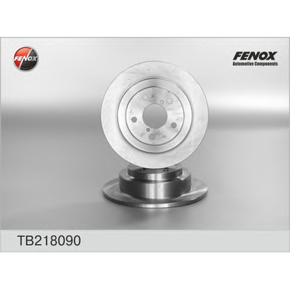 Photo Disque de frein FENOX TB218090