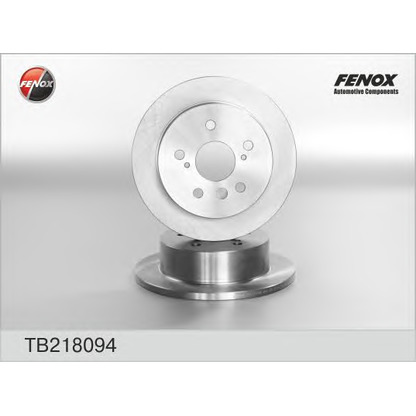 Foto Disco de freno FENOX TB218094