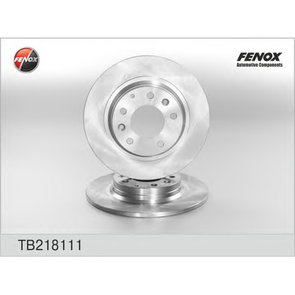 Photo Brake Disc FENOX TB218111