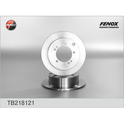 Photo Disque de frein FENOX TB218121