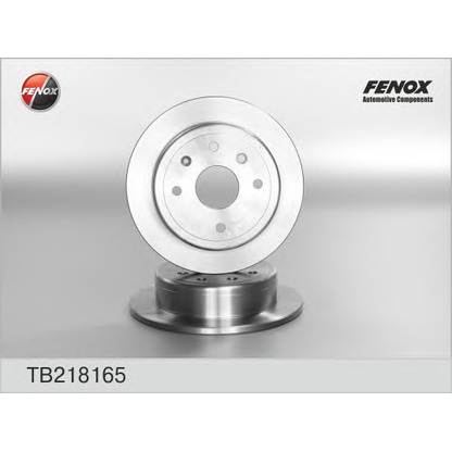 Photo Brake Disc FENOX TB218165