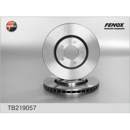 Photo Disque de frein FENOX TB219057