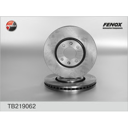 Photo Brake Disc FENOX TB219062